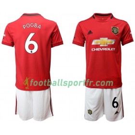 Tenue Manchester United Pogba 6 Enfant Domicile 2019-2020 Maillot de Foot